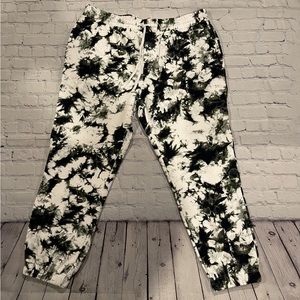 Green/Blk Tie Dye Sweatpants